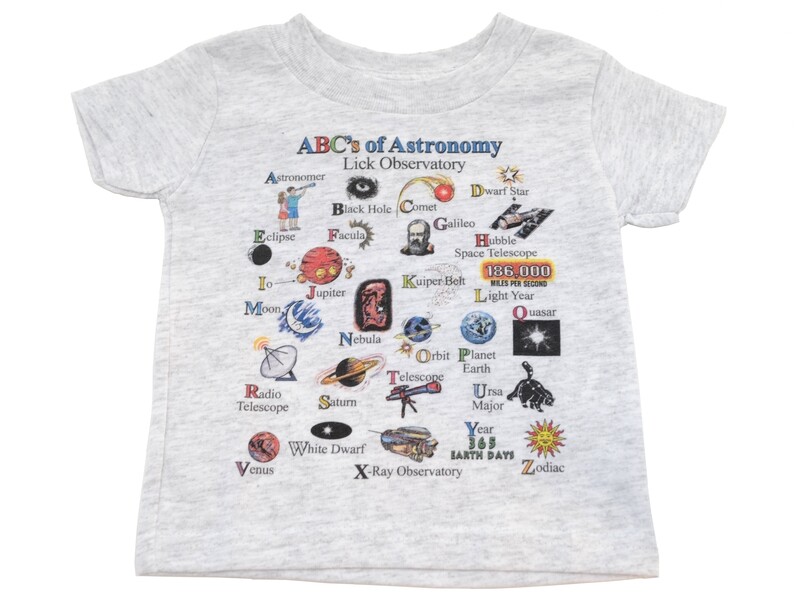 ABCs of Astronomy T-shirt, Infant - Toddler