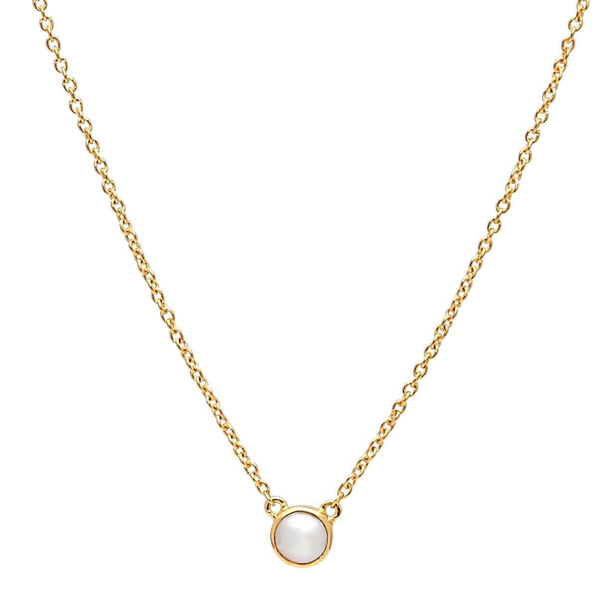 Najo - Heavenly Pearl Gold Necklace