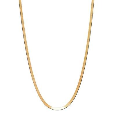Najo - Herringbone Yellow Gold Necklace