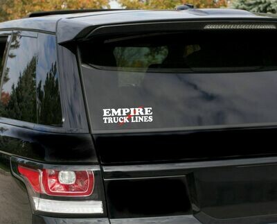 Empire Trucking Car Decal