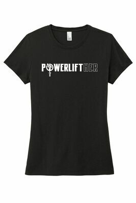 NEW! Powerlifther Ladies Soft Tee