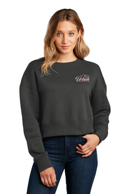 Embroidered Urban915 Fleece Cropped Crew