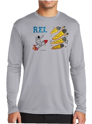 R.E.L. WASHINGTON LONG SLEEVE Silver Grey