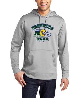 Montwood Band  HOODIE Silver Grey