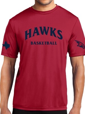 Hawks Basketball Coach Tee