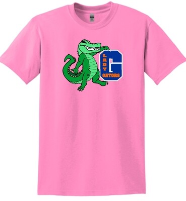 Pink Gators Cheer Youth T-Shirt