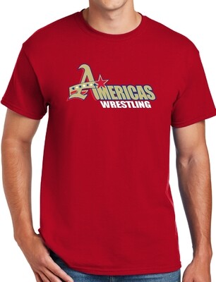 Americas Wrestling Cotton T-Shirt