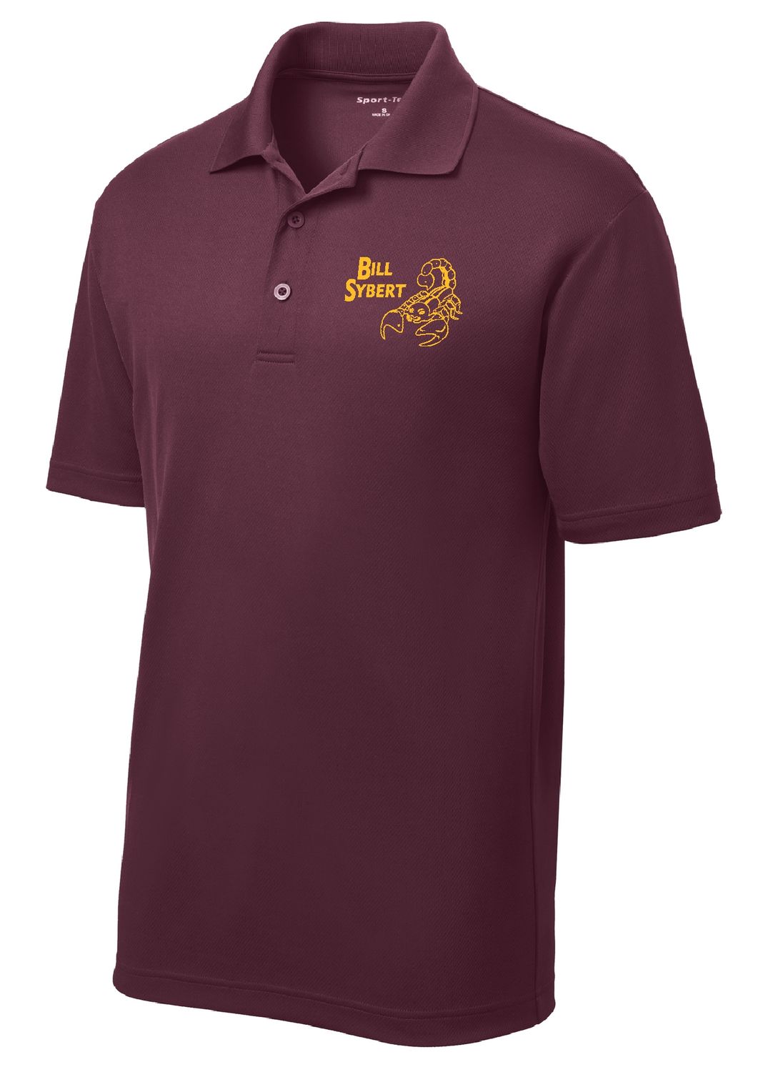Bill Sybert Polo 100% Poly