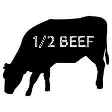 Half a Grass Fed Steer- Deposit balance billed after processing