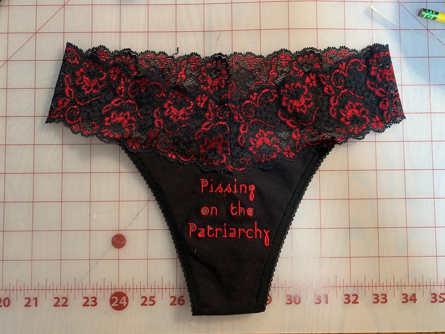 Pissing on The Patriarchy Thong