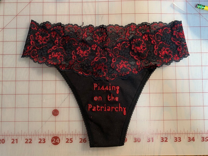 Pissing on The Patriarchy Thong