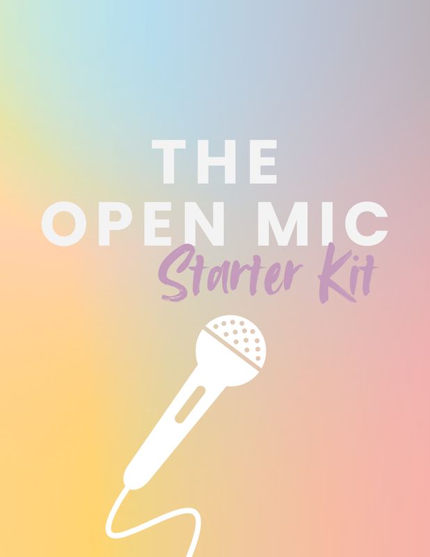 The Open Mic Starter Kit