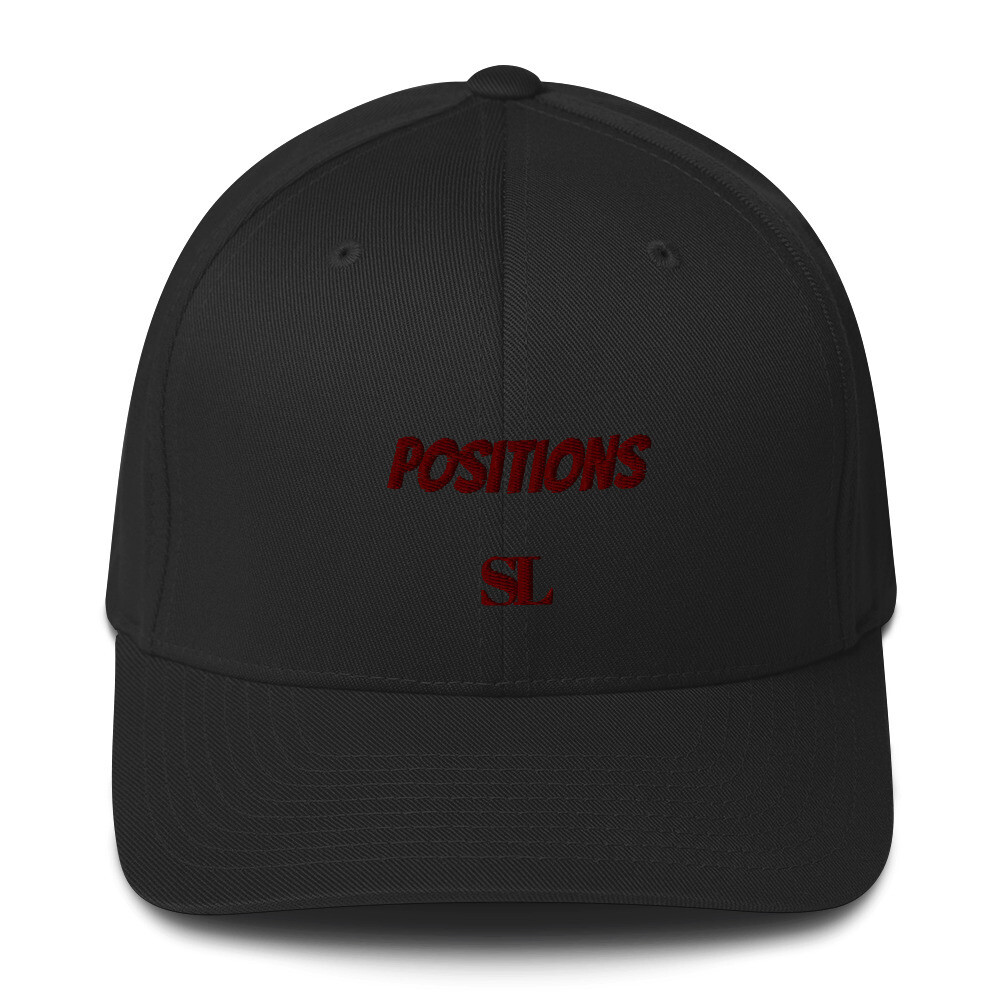 Positions FlexFit Red Lettering
