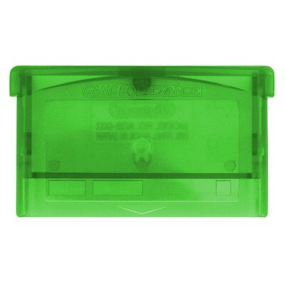 Game Boy Advance Game Cartridge (Clear Green)