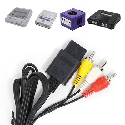 Multi AV Composite Cable (SNES GameCube N64)