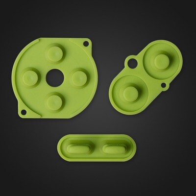 Game Boy Color Rubber Pads (Green)