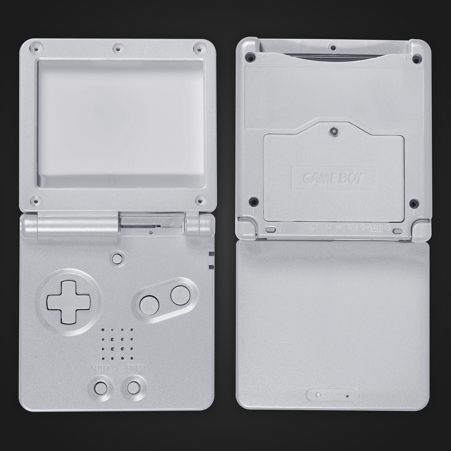 Game Boy Advance SP Shell Kit (Silver)