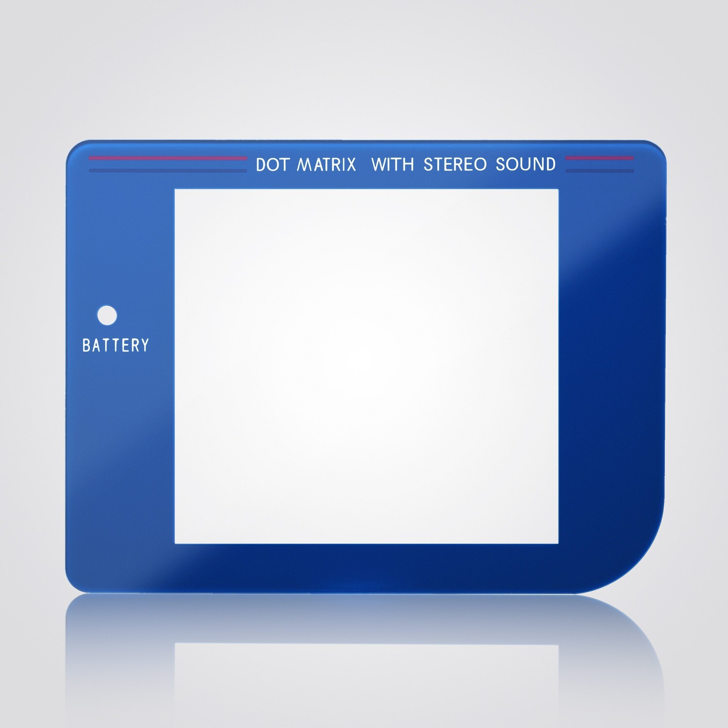 Game Boy Glass Screen (Blue)