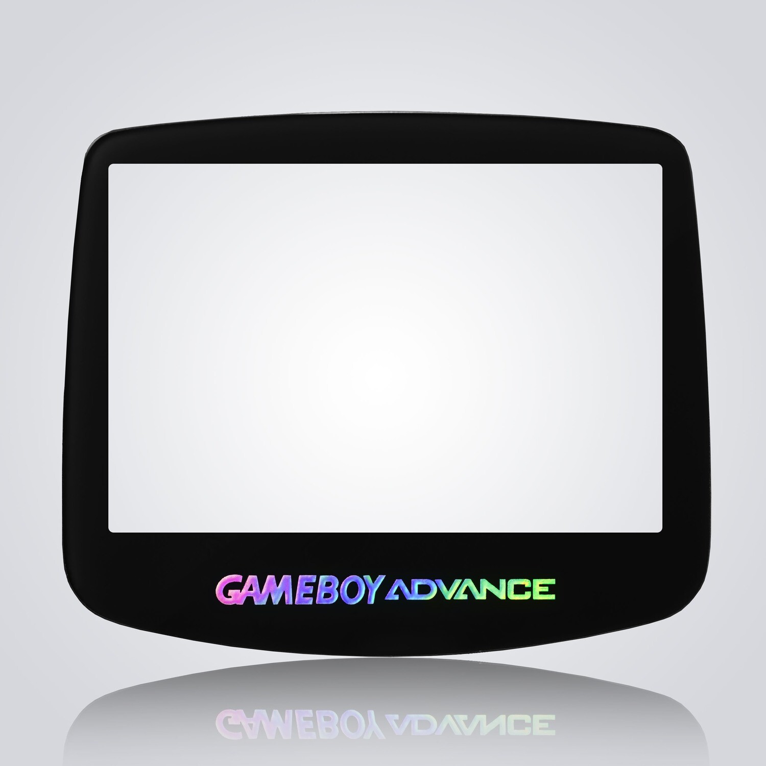 Game Boy Advance IPS Glass Screen (Black Holographic)