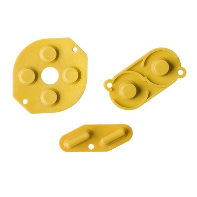 Game Boy Rubber Pads (Yellow)