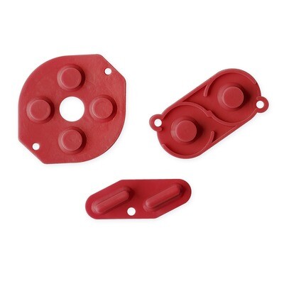 Game Boy Rubber Pads (Red)