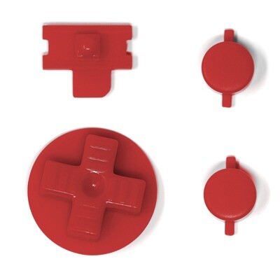 Game Boy Original Buttons (Red)