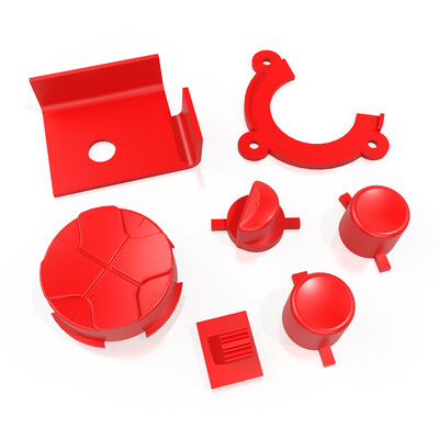 Game Gear Buttons (Red)