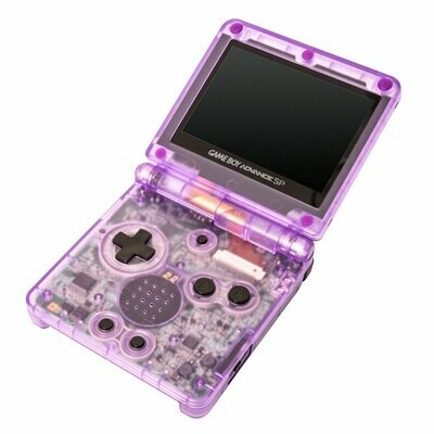 Game Boy Advance SP Console: Prestige Edition (Clear Purple)