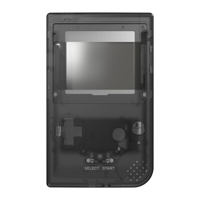Game Boy Pocket Shell (Clear Black)