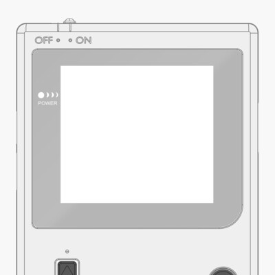 Game Boy Pocket Glass Screen (Design Your Own)