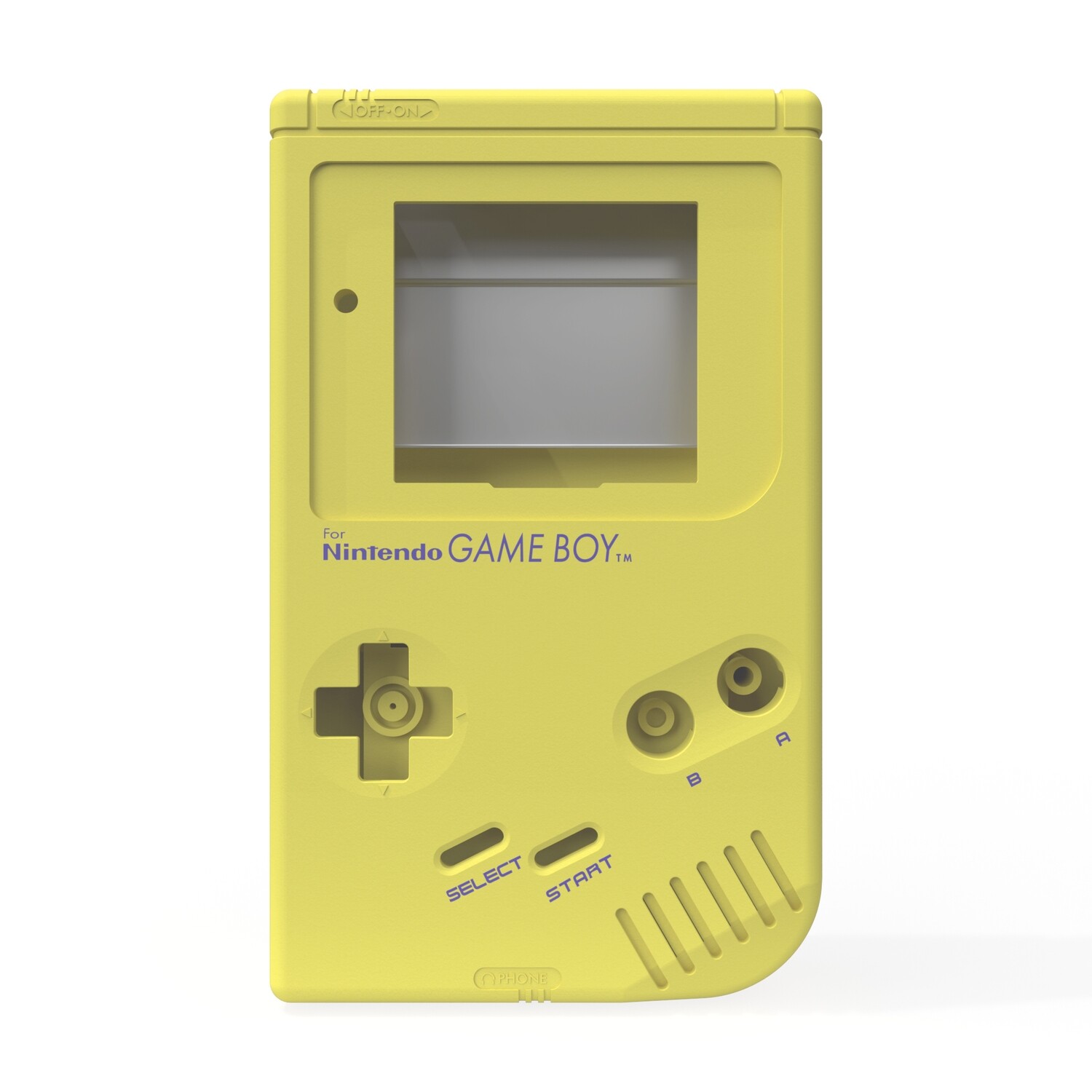 Game Boy Original Shell Kit (Pearl Yellow)