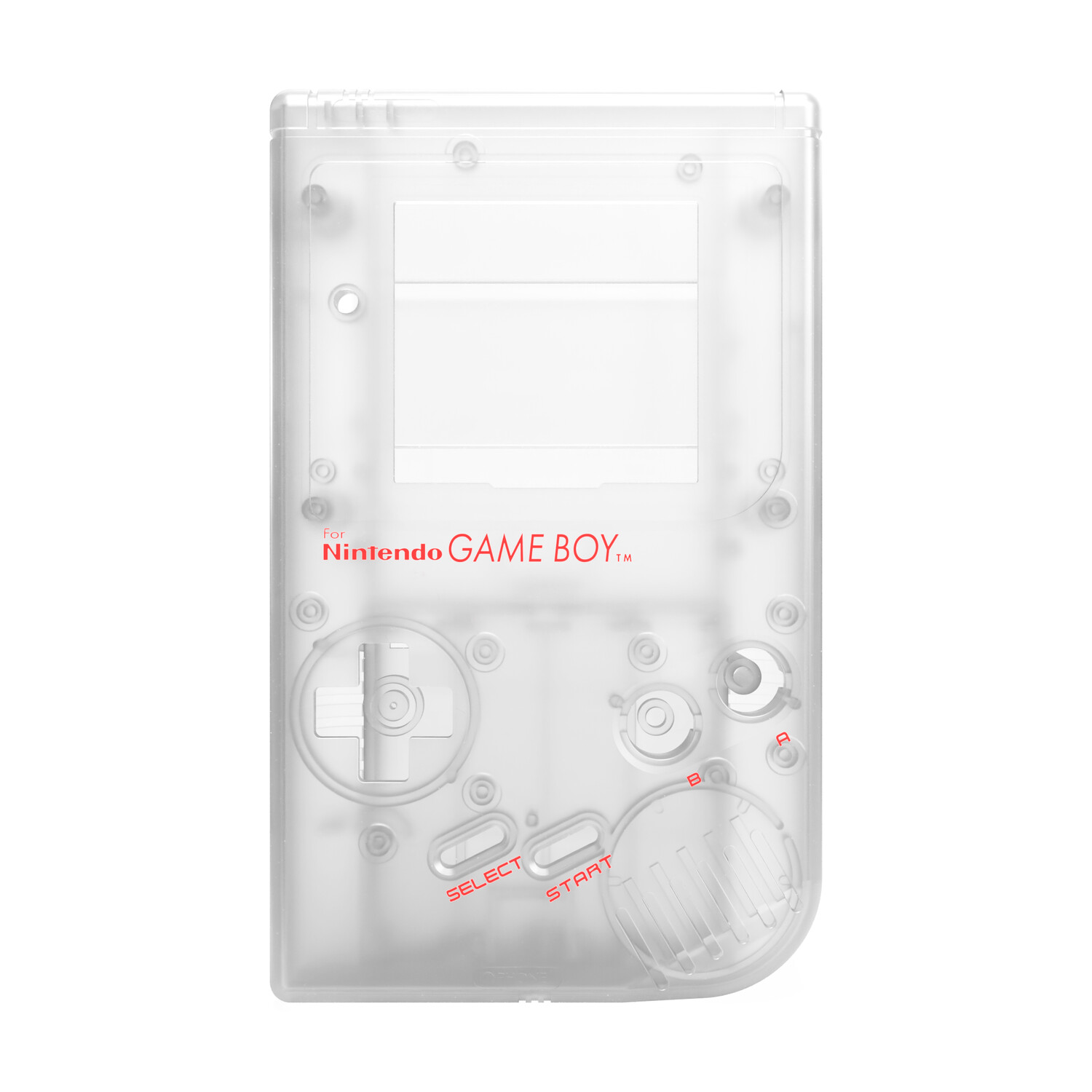 Game Boy Original Shell Kit (Clear)