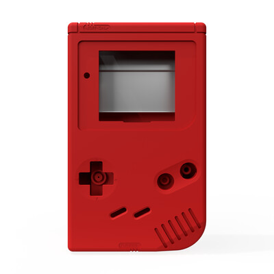 Game Boy Original Shell Kit (Solid Red)