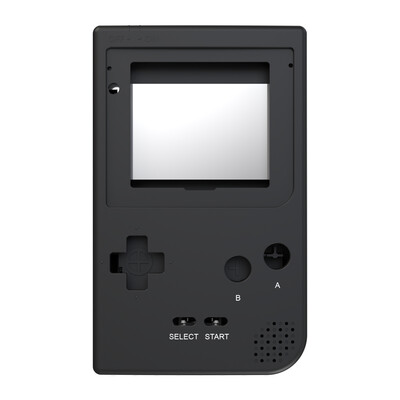 Game Boy Pocket Shell (Matt Black)