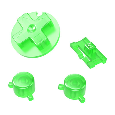Game Boy Pocket Buttons (Clear Green)