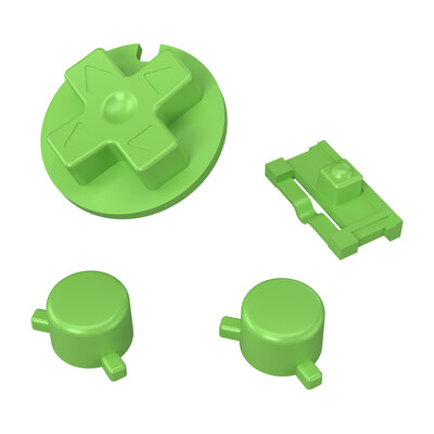 Game Boy Pocket Buttons (Solid Green)