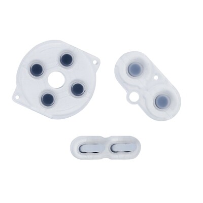 Game Boy Pocket Rubber Pads (Clear)