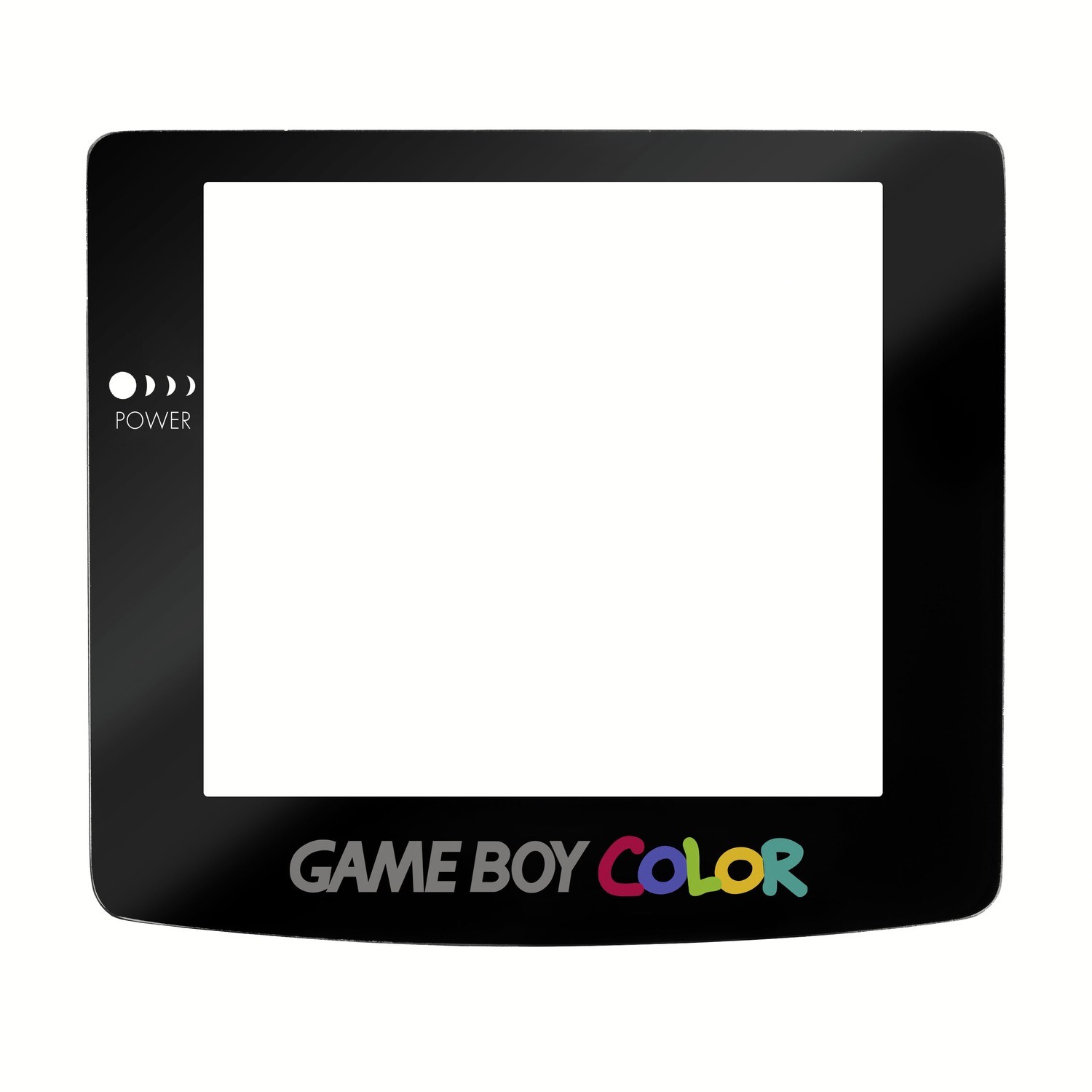 Game Boy Color Glass Q5 Screen (Black)