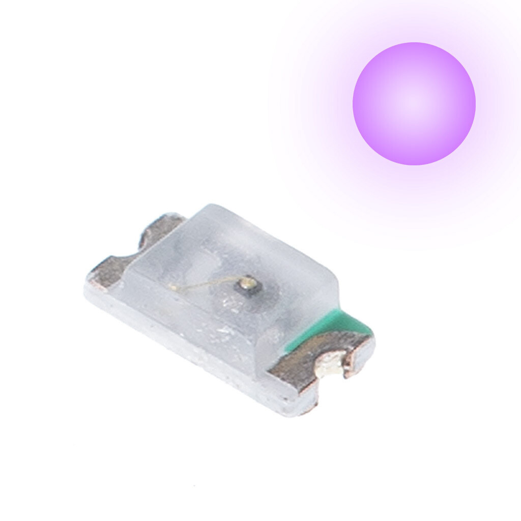 10x 0603 LEDs (Purple)