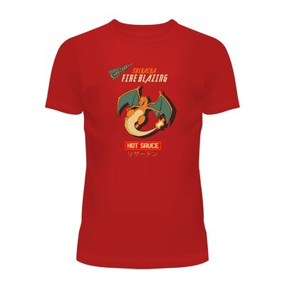 Cotton T-Shirt (Charizard Sriracha)