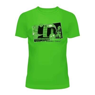 Cotton T-Shirt (Luigi Who Ya Gonna Call)