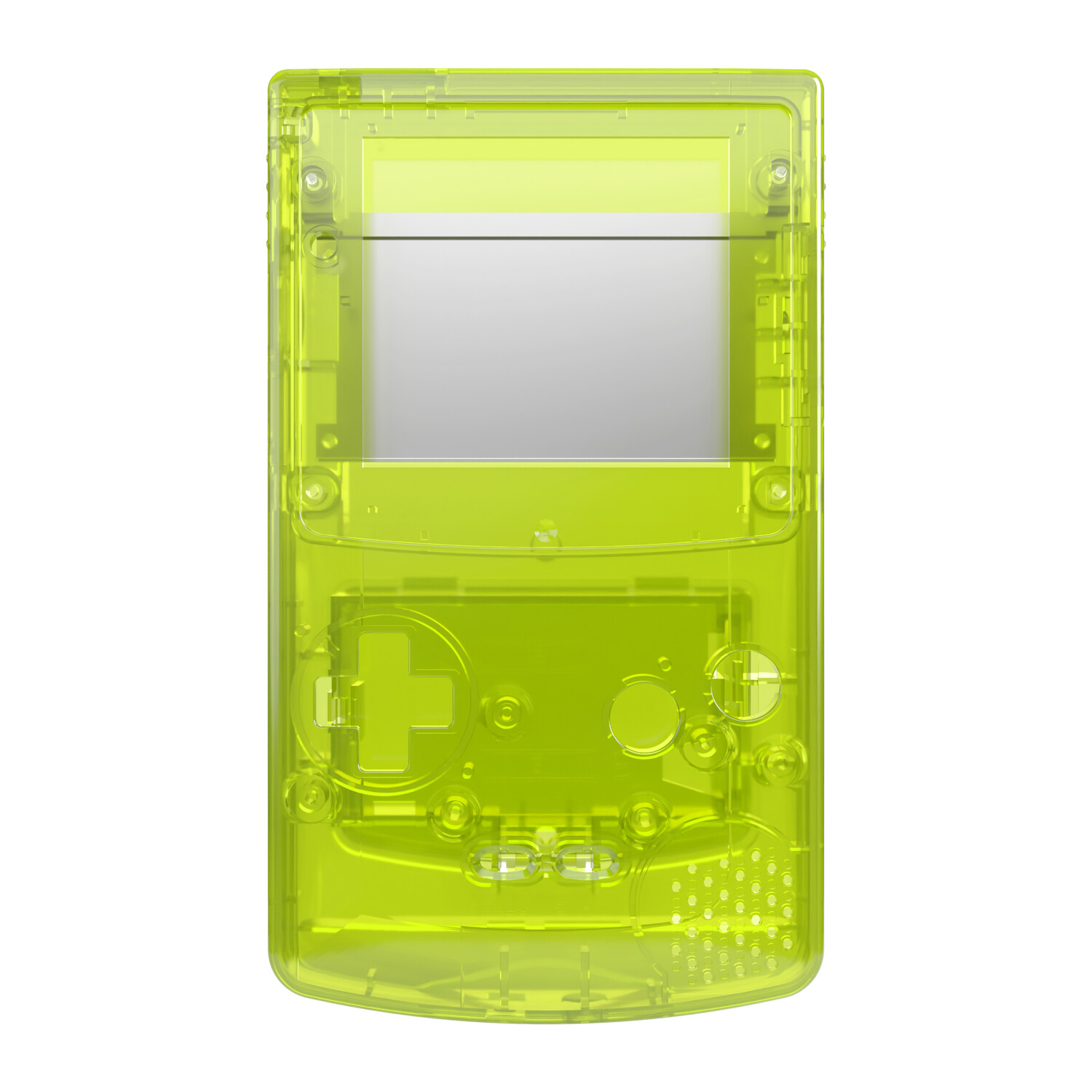 Game Boy Color Shell (Clear Yellow)
