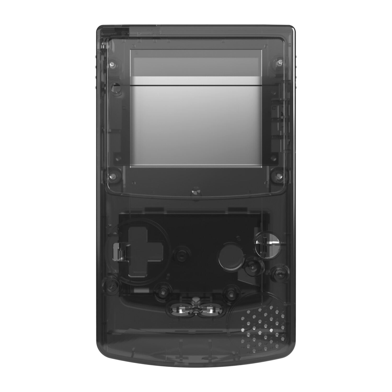 Game Boy Color Shell (Clear Black)