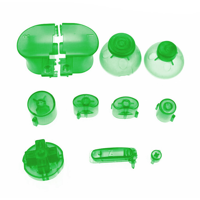 GameCube Buttons (Clear Green)