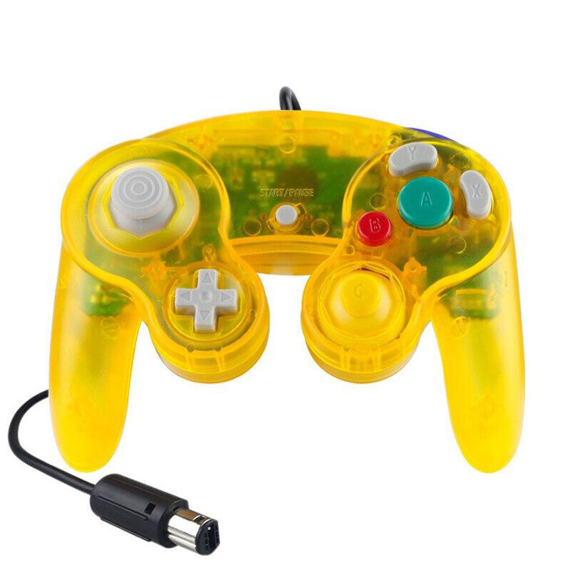 GameCube Controller Wired (Clear Yellow)