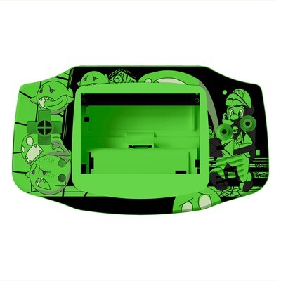 Game Boy Advance Printed Shell (Luigi Horror)