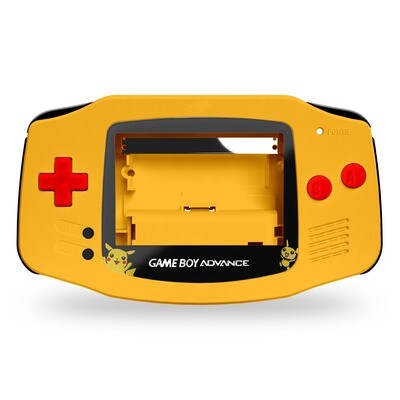 GBA Shell Kit (Pokemon Pikachu Full Kit)