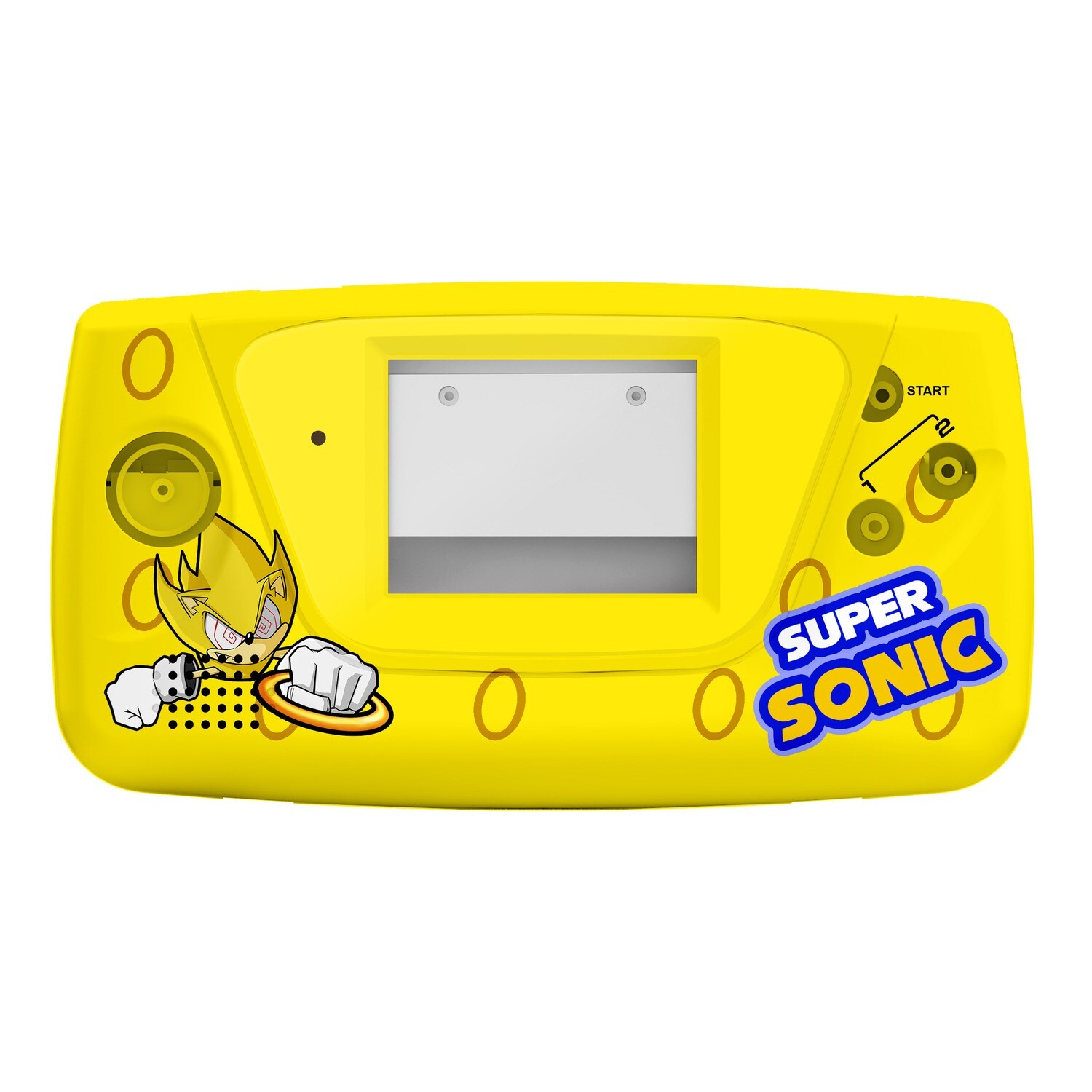Game Gear Printed Shell (Super Sonic Fleetwood)