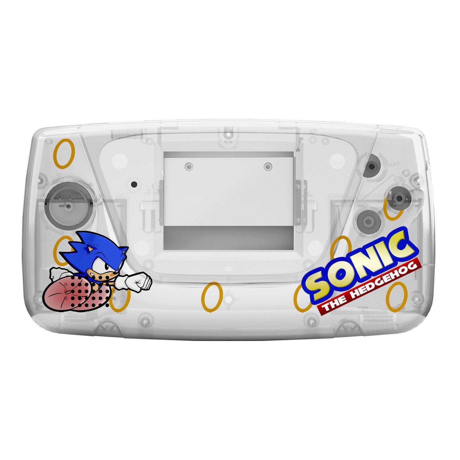 Game Gear Printed Shell (Sonic Dash Clear)