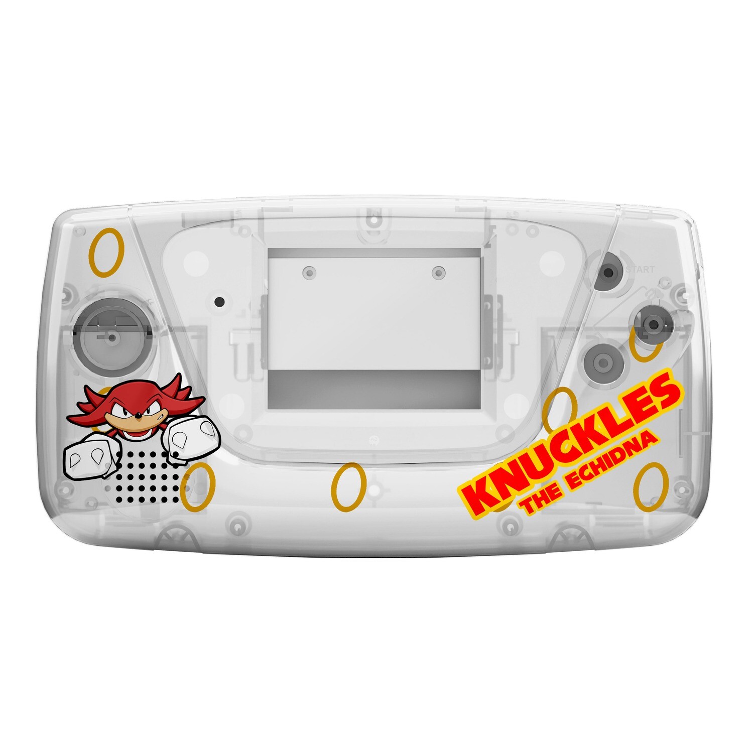 Game Gear Printed Shell (Knuckles Glide Clear)